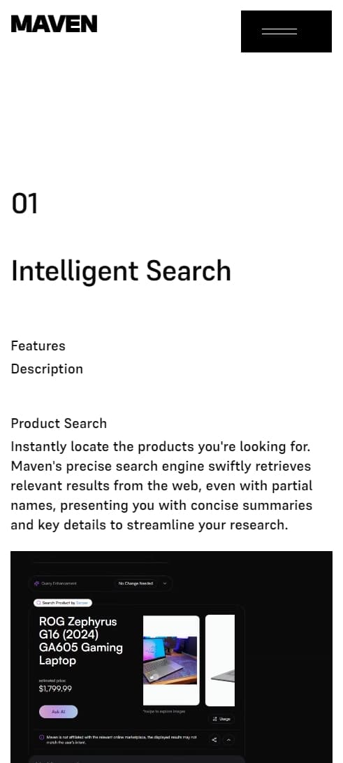Mobile - Features 1